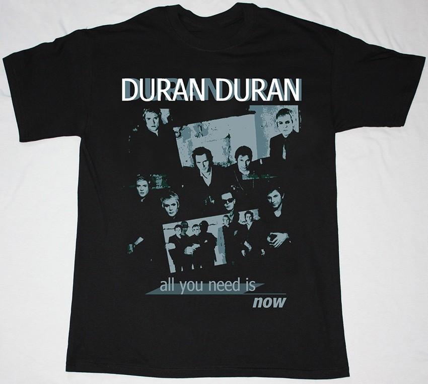 DURAN DURAN Band All You Need is Now Heavy Cotton Black S-5XL T Shirt C265 Unisex T-Shirt XXL