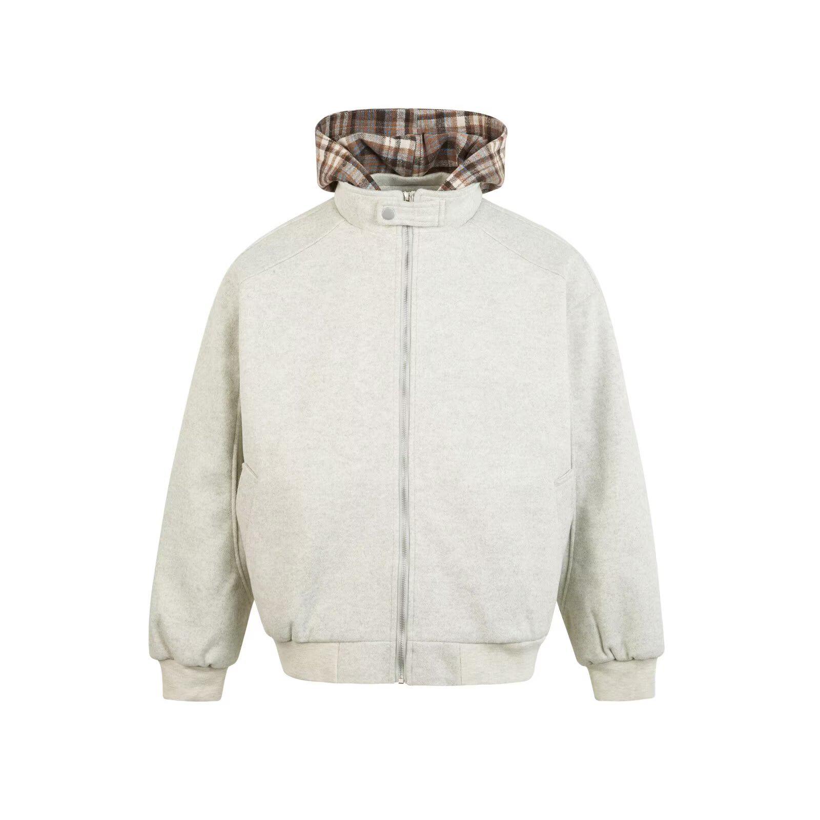 

Kuangjiao Men s Hooded Fleece Jacket - New Autumn/Winter 2025 Collection 3XL [80-85 kg]