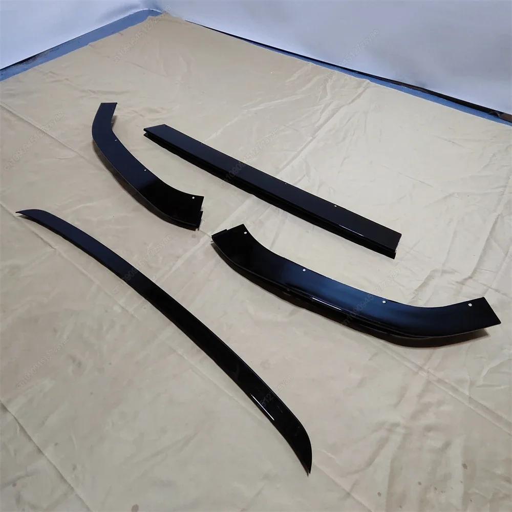 TCR Front Bumper Lip Diffuser Splitter & Rear Roof Spoiler Wing For VW Golf 7 7.5 MK7 MK7.5 GTI GTD R 2013-2020 BodyKits Tuning