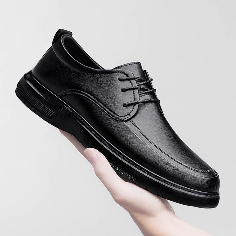 Luxury Man Oxford Shoes Hot Sale Men's Leather Casual Shoes Soft Sole Walking Shoes Lightweight Formal Dress Footwear Sneakers