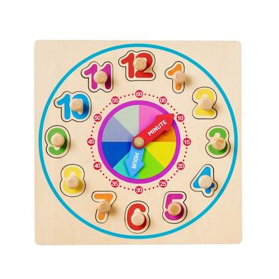 Todoribro Clock Puzzle, 1, 1 Set, Korea Best Toddler Puzzle