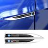 For VW Volkswagen Jetta MK5 Golf 2pcs 3D Metal Car Fender Side Wing Emblem Badge Sticker For Volkswagen GOLF 5 Tiguan Golf 6 Gol