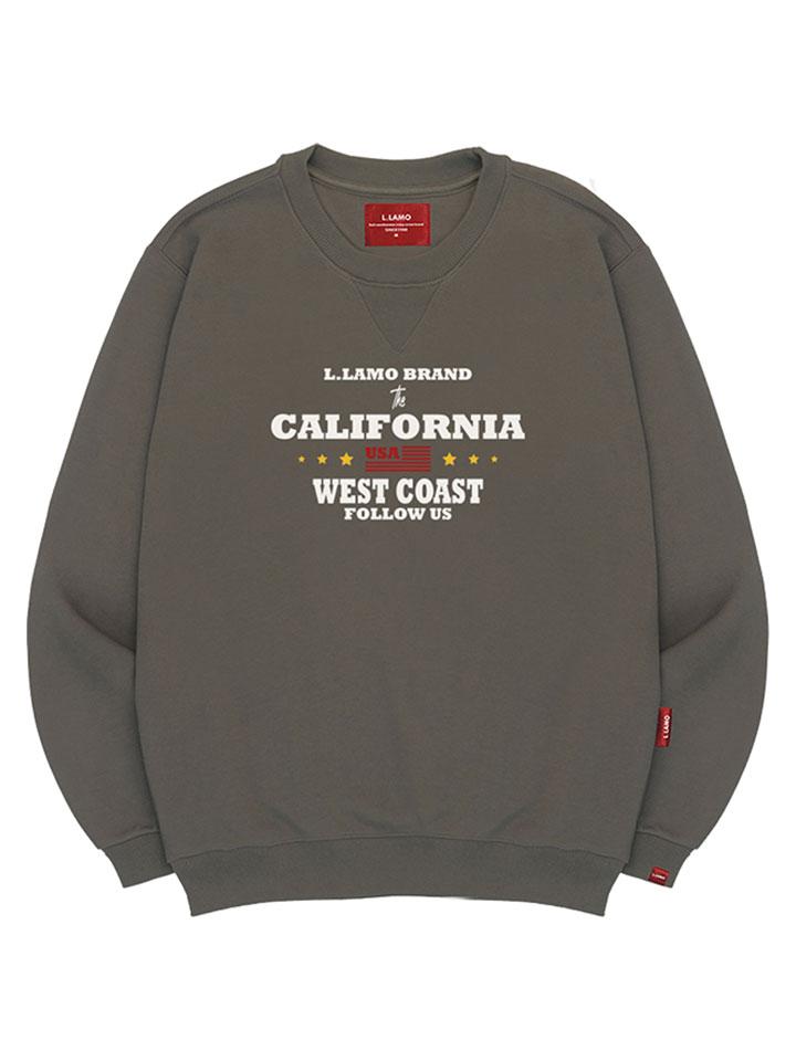 Ellamo California Sweatshirt Unisex Big Size S~4Xl (Type B)