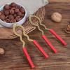 Metal Nut Cracker Tools Nut Sheller Walnut Clip Opener Remover Convenient To Use For Outdoor Camping Picnics Kitchen Accessories