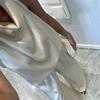 Women 2 Piece Satin Outfits Halter Neck Sleeveless Top And Wide Leg Pants Set Casual Vocation Lounge Set
