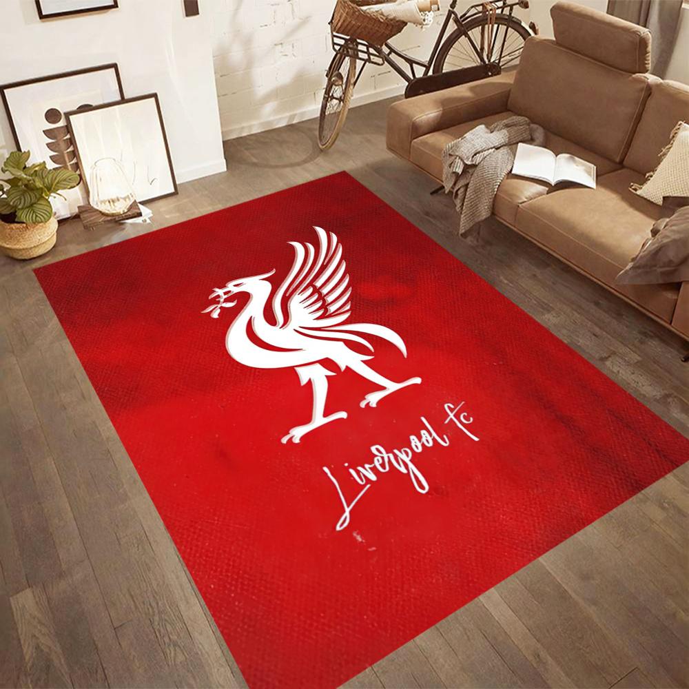 Liverpool Football Club Floor Mat Suitable For Dormitory Bedrooms Dining Room Foyer Antislip Carpet Office Home Decor Spiritual Gift
