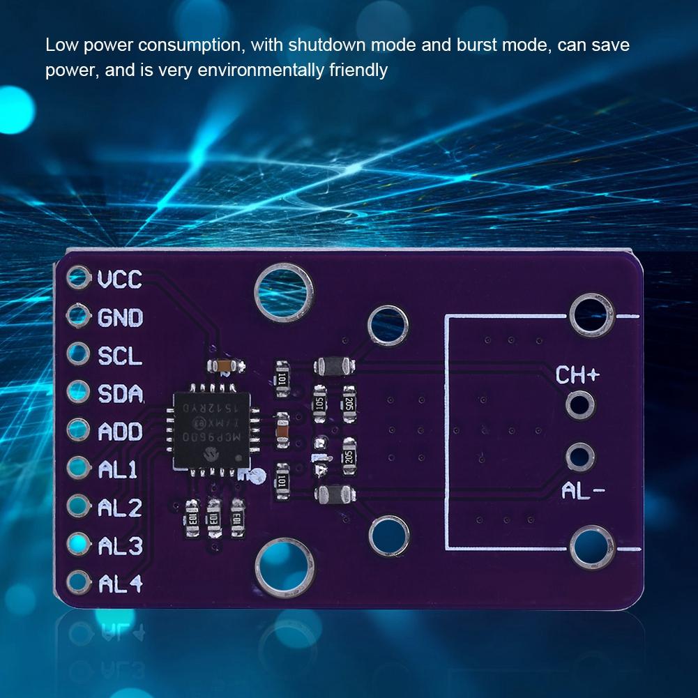 KTJ Type Thermocouple Converter Module with Programmable Temperature Alarm Output MCP9600