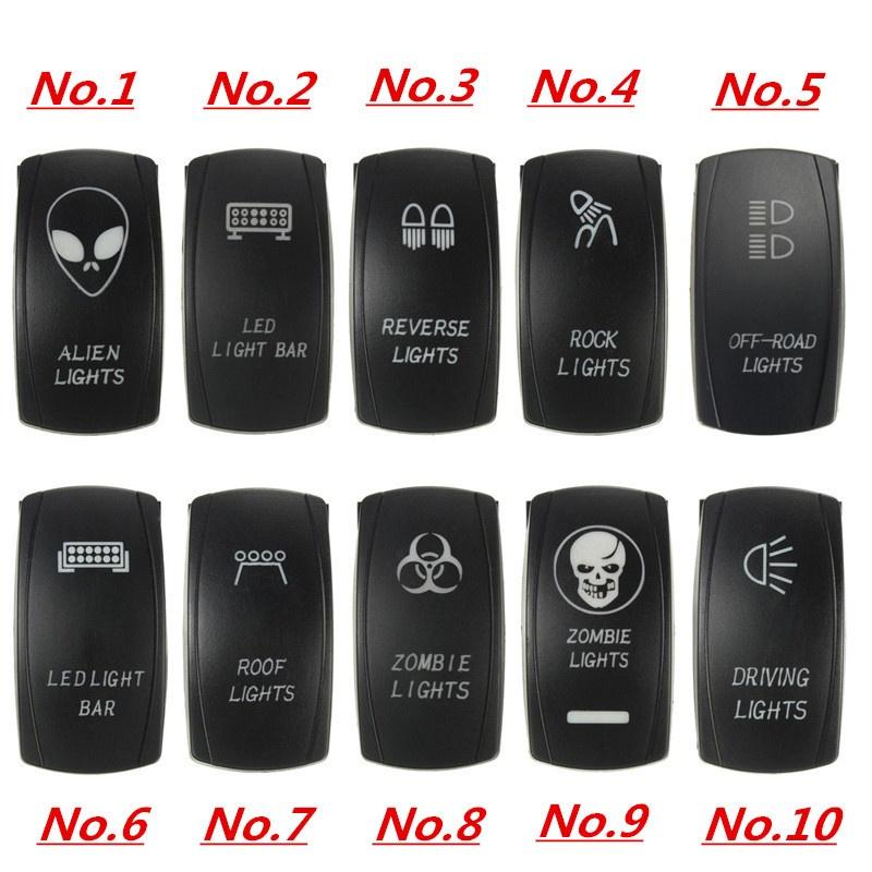 12V 20a Waterproof Bar Arb Carling Rocker Toggle Switch Led Light Car Boat RC WY 12V 20a Waterproof Bar Arb Carling Rocker Toggle Switch Led Light Car Boat RC WY