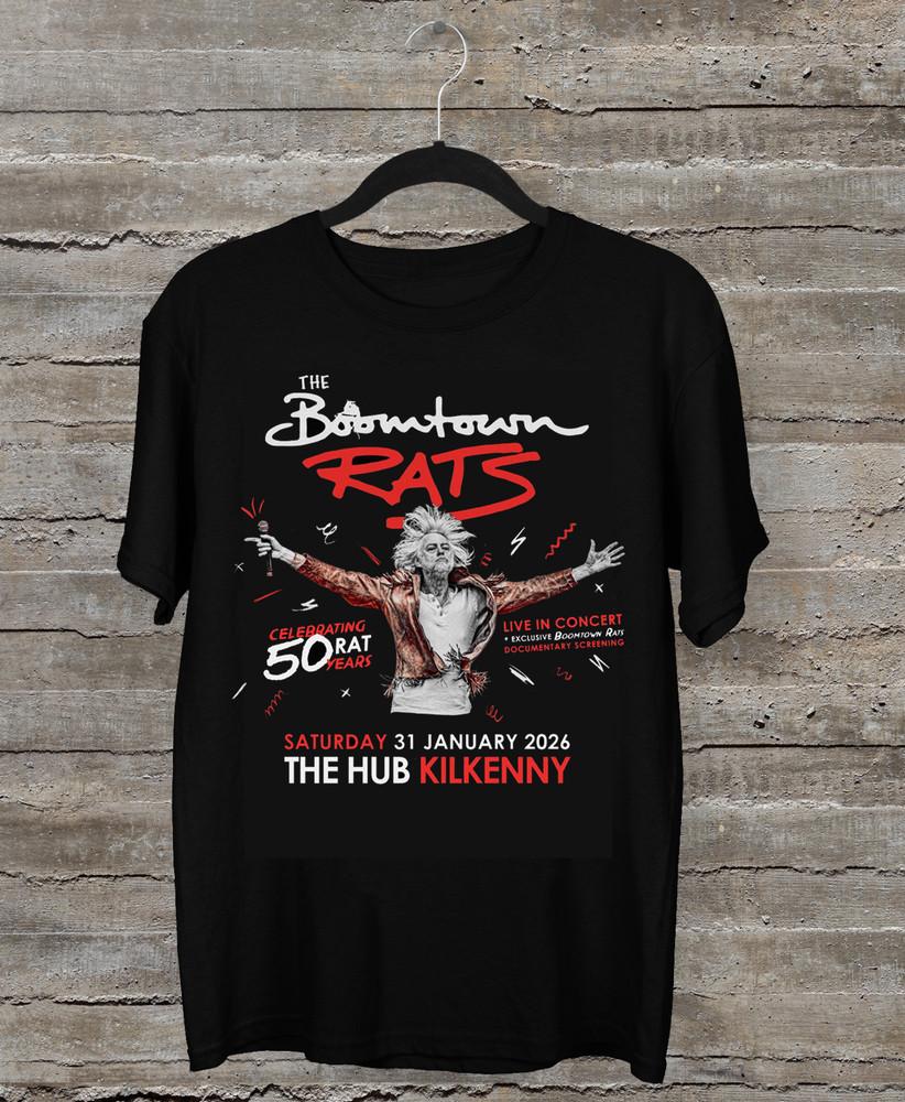 Hot! The Boomtown Rats Announce Irish Show Tour 2025 T-shirt TU216 Unisex T-Shirt S