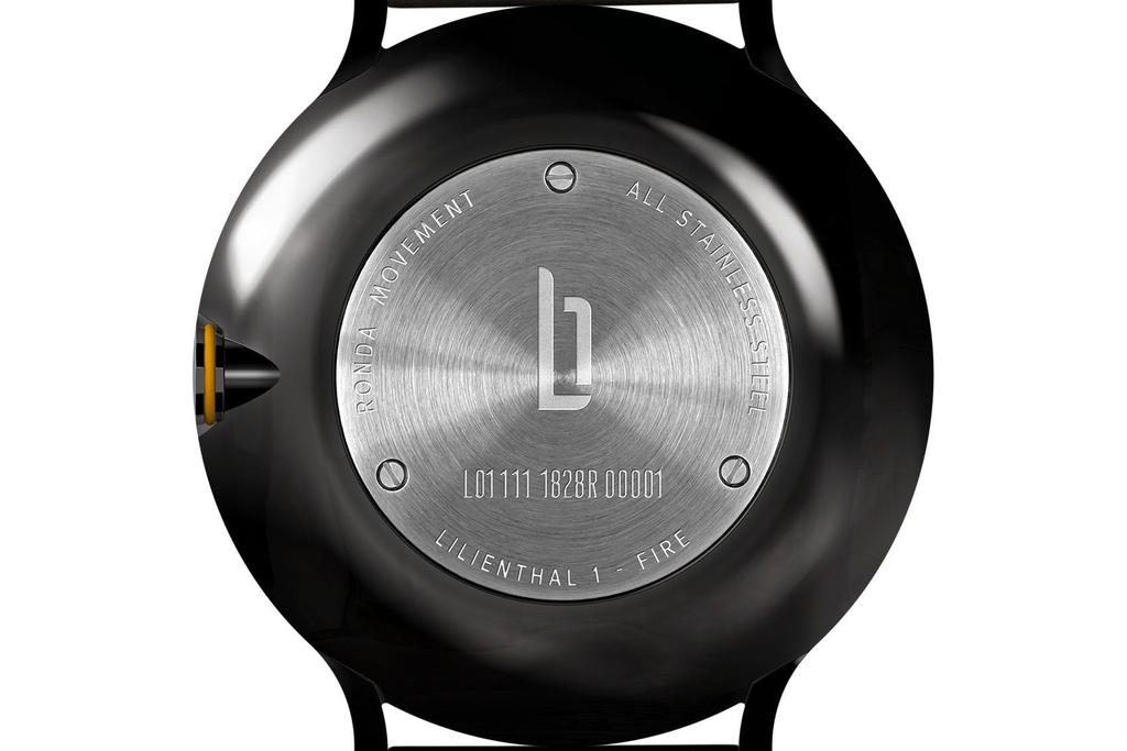 Lilianthal Berlin Brązowy Zegarek z Małą Sekundą Made in Męski, Niemcy, L01-111-B032G