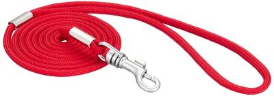 Doggyman Thin Round Lead Red for Ultra Small Dogs 4mm