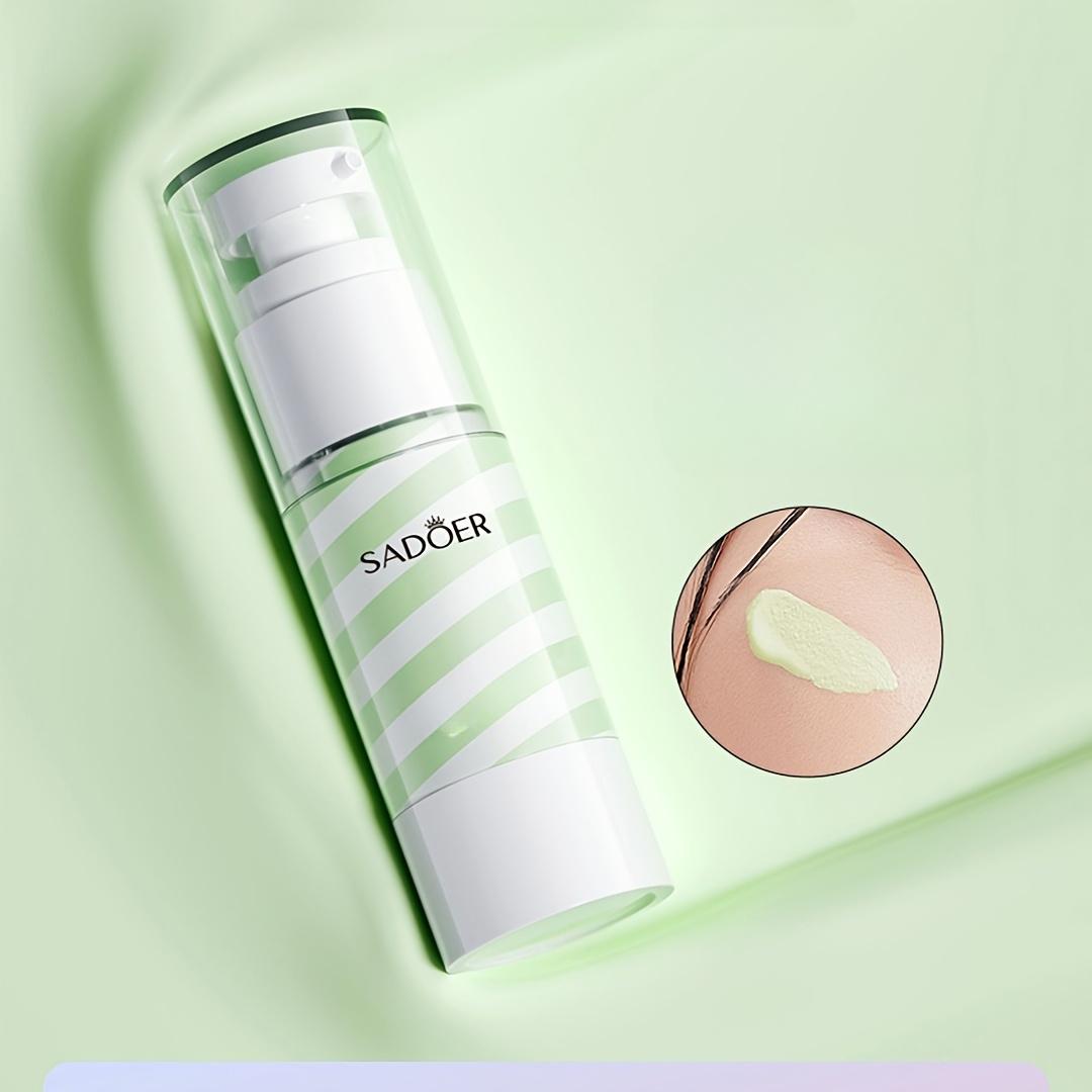 

Двухцветный праймер и осветляющий увлажняющий крем – праймер для лица 2-в-1 для ровного тона кожи, сияния перед макияжем и увлажнения зелёный