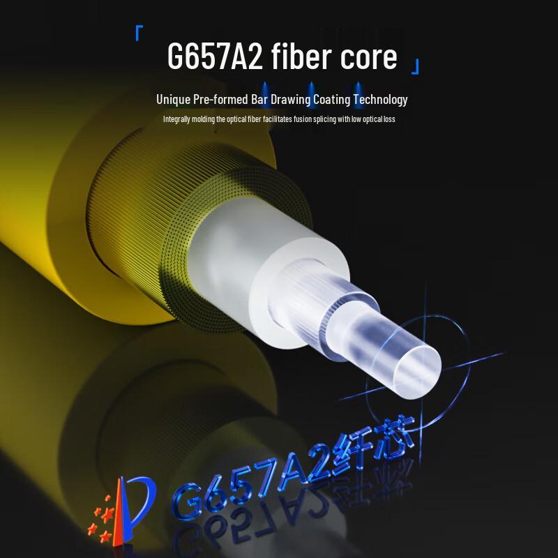 SINGFIYA Telecom-Grade LC-LC Single-Mode Fiber Optic Patch Cord