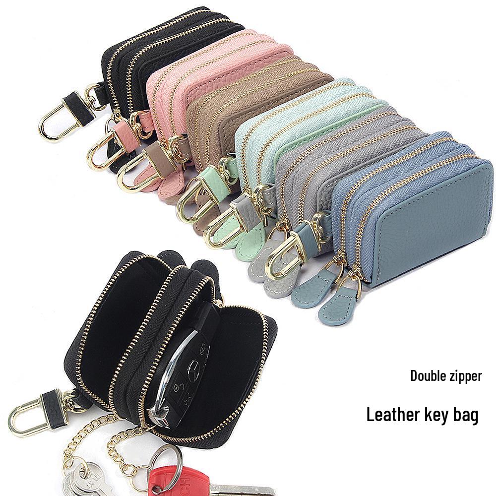 Japanese RFID Anti-Skimming Accordion Wallet: Large Capacity Genuine Leather Card Holder & Coin Purse