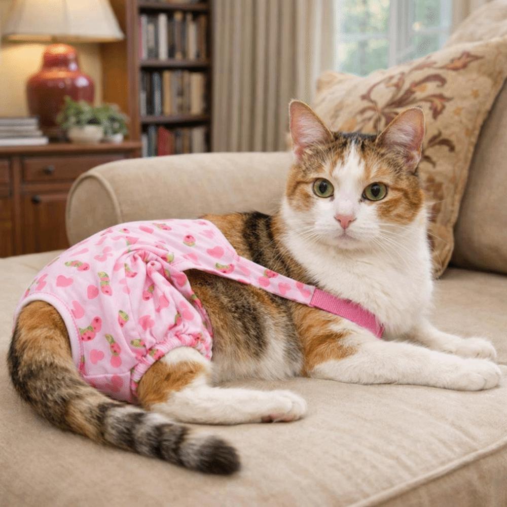 Washable Pet Physiological Pants Adjustable Dog Menstrual Panties  Abdominal Wounds