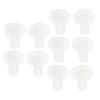 10pcs Calf Milk Nipple Soft Silicone Livestock Pacifier Feeding Equipment Accessory for Orphaned