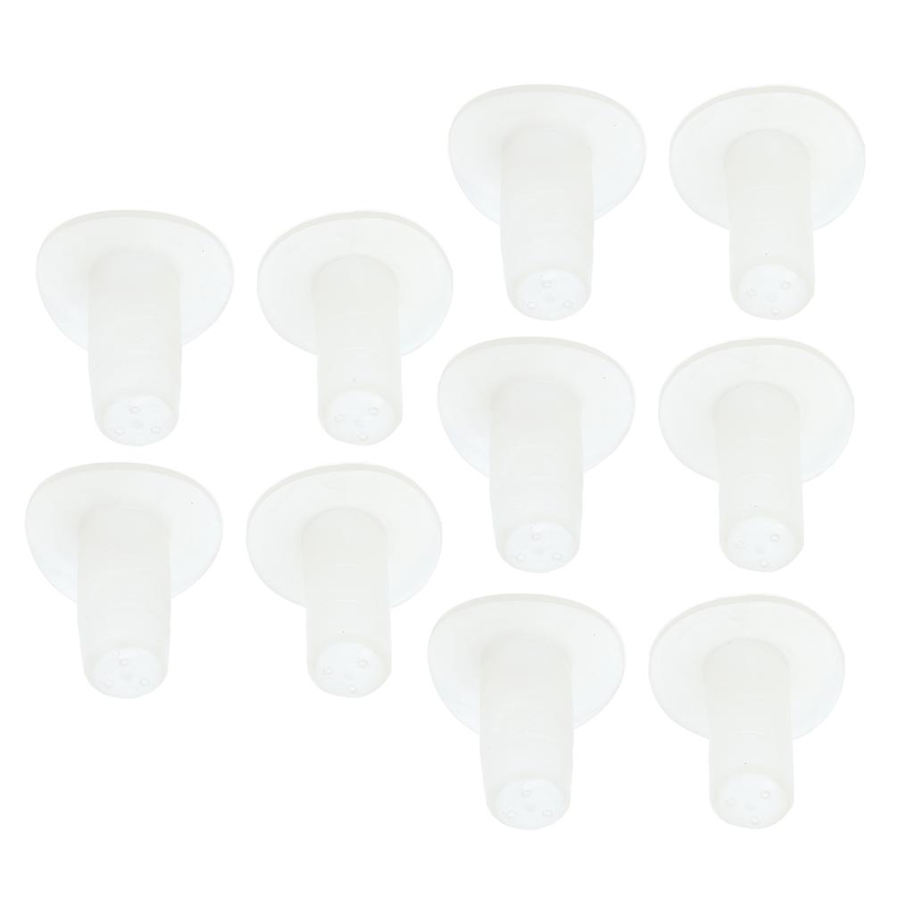 10pcs Calf Milk Nipple Soft Silicone Livestock Pacifier Feeding Equipment Accessory for Orphaned