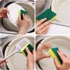 Heavy Duty Dish Sponge Cleaning Dish Scrubber Sponge for Home and Kitchen Stink-Free Cleaning Supplies for Pots Pans