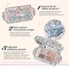 Flower Knows black Swan Ballet Eyeshadow Palette Matte Fine Shimmer Pearl Face Palette 6 Colour Glitter Eye Shadow