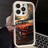 Phone Case for iPhone 17 Air 16E 15 16 Pro Max Classic Vintage Retro Car Cover 14 Plus 13 12 Mini Soft Shell Silicone Fundas