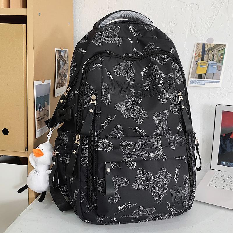 Children's School Bag Elementary School Student Girl Junior High School Student Male Printed Backpack Middle School Student College Student