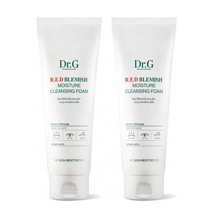 Dr.G Red Blemish Moisture Cleansing Foam 150ml x 2 (42505428)