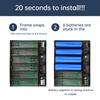 DC UPS 6-Cell 18650 Battery No-Solder DIY Kit 5V/9V/12V 60W Peak Power for Router/Modem Uninterruptible Power Supply