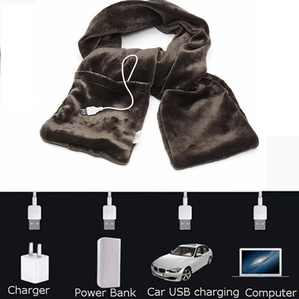 USB Heating Scarf Heating Shawl Scarf Cold  Products Heating Products