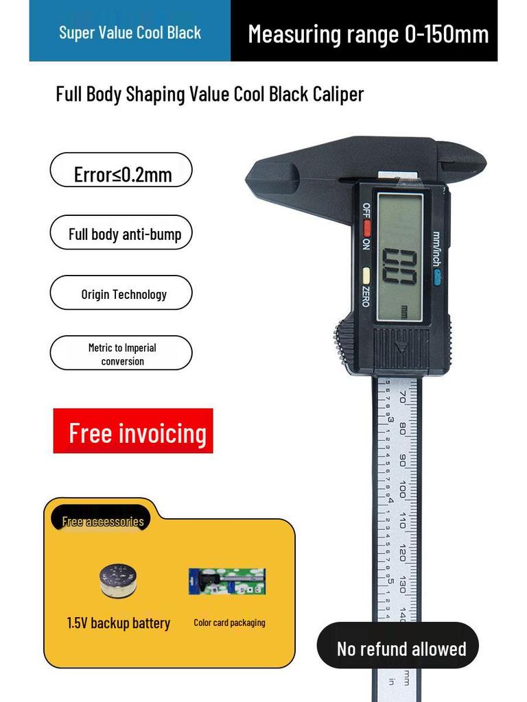 Sifeng High-Precision Digital Display Electronic Caliper for Jewelry, Antiques & Bracelets