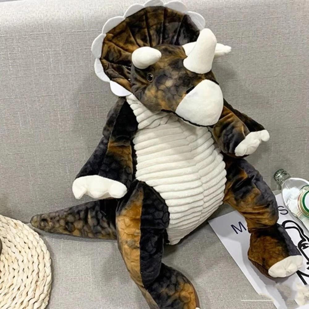 3D Plush Dinosaur Doll Simulation Dinosaur Animal Dinosaur Bag  Birthday Gift