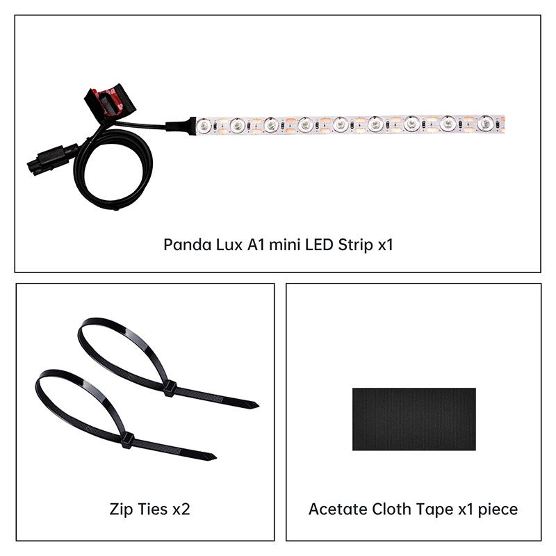 BIGTREETECH For Bambu Lab A1 Mini 3D Printer Upgraded Edition Lighting Strip Original Factory Switch Control Panda Lux