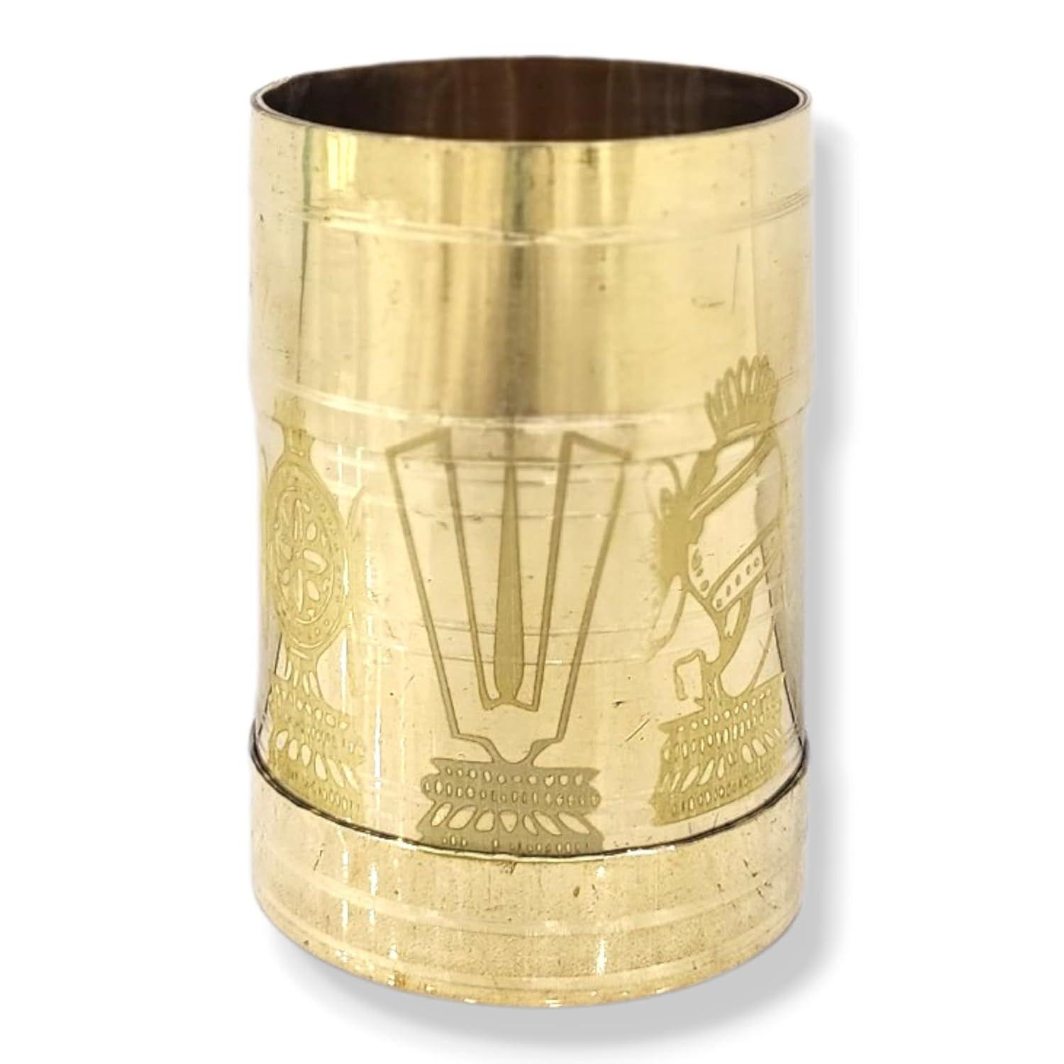 YRK Brass Kubera Kuncham 3.5 Inch | Lakshmi Kuncham | Lakshmi Kubera Kuncham 3.5 Inch