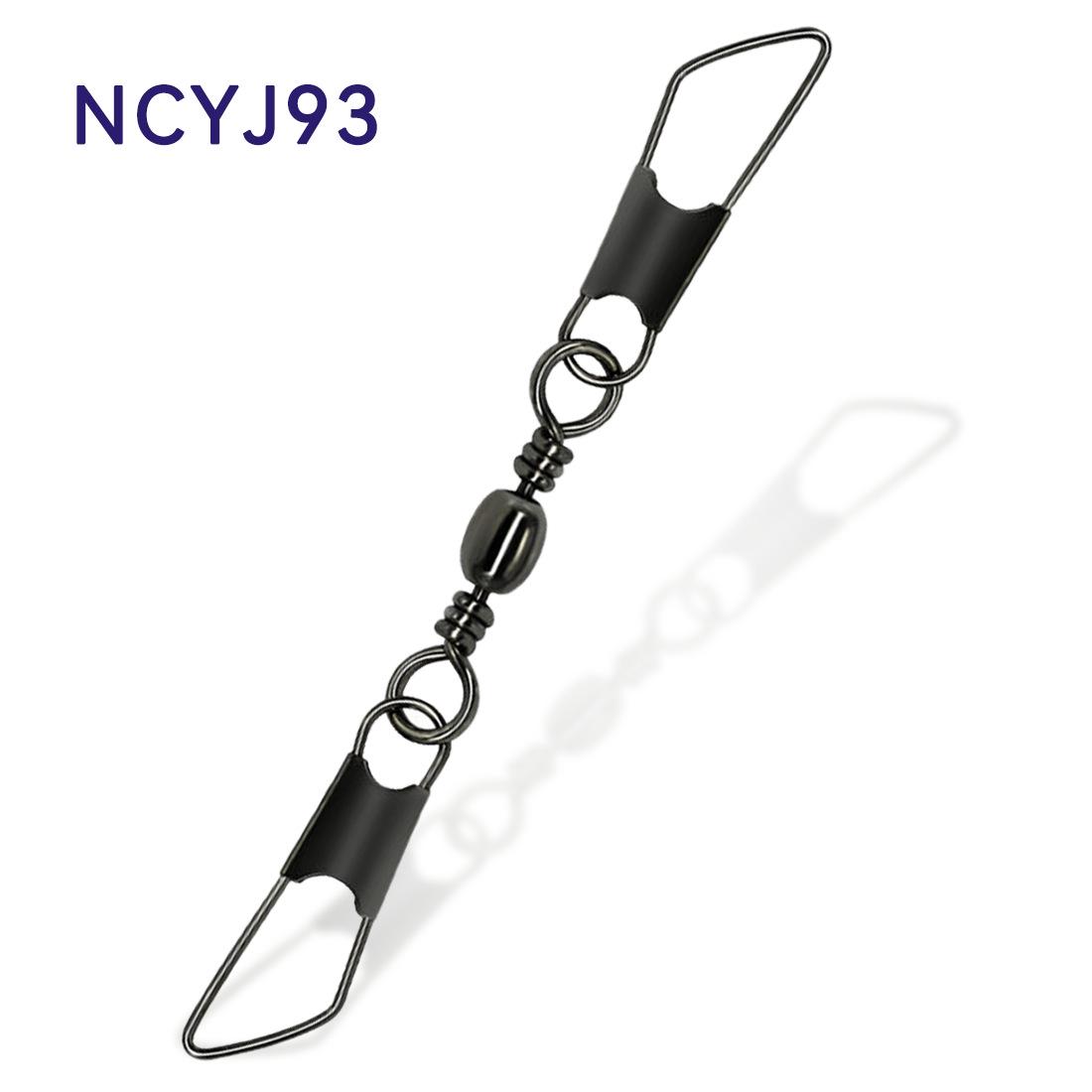 

Бочковой вертлюг с двойной застежкой-карабином для рыболовной оснастки и аксессуаров 14# (25 pcs)