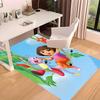 D-Doras The Explorer Printed Absorbent Washable Carpet, Non-Slip Bathroom Mats, Kitchen Rugs, Yoga Mat,Living Room Entrance, Camping Picnic Rugs