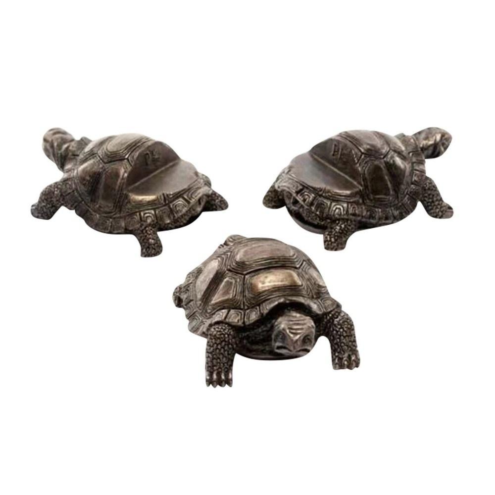 

3Pcs/set Prevent Water Logging Small Animal Ornaments Weather Resistant Cute Animal Resin Sculpture Animal Shape