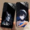 Ado Rose Anime Mobile Phone Case for Samsung Galaxy A56 55 54 53 52 51 36 35 34 23 16 15 5G Glass Colorful Cover Pretty Cover