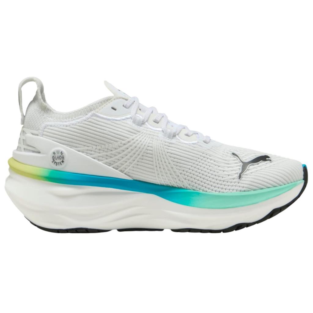 Puma Foreverrun Nitro Ii Comfortable Versatile Durable Breathable Low-Top Running Shoes Women sneaker White Green 310471-15