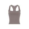 European and American Women's Clothing American Style Minimalist Square Collar I-Shaped Sports Vest Female Street Ins Easiest for Match Workout Top