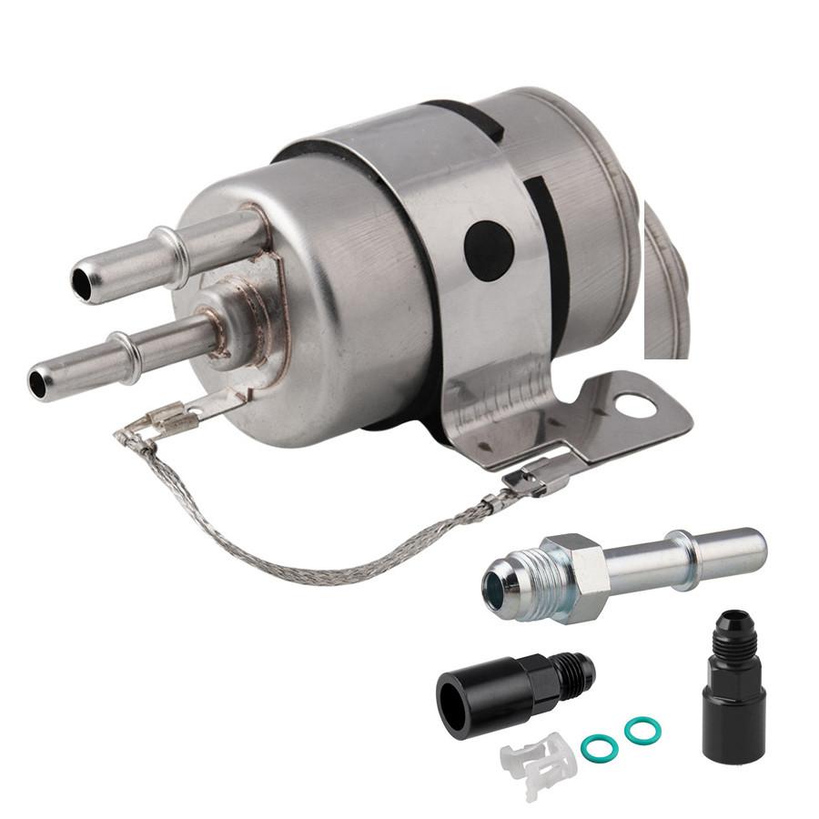 

4PCS For C5 Corvette Fuel Pressure Regulator/Filter Kit With 6AN Fittings -EFI or LS Swap