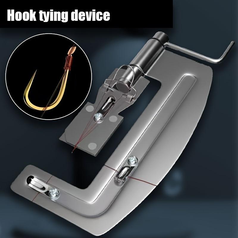 Snel Knoopbindgereedschap, Antislip, Roestbestendig, Duurzaam, Compact & Draagbaar Haak Knoopbinder