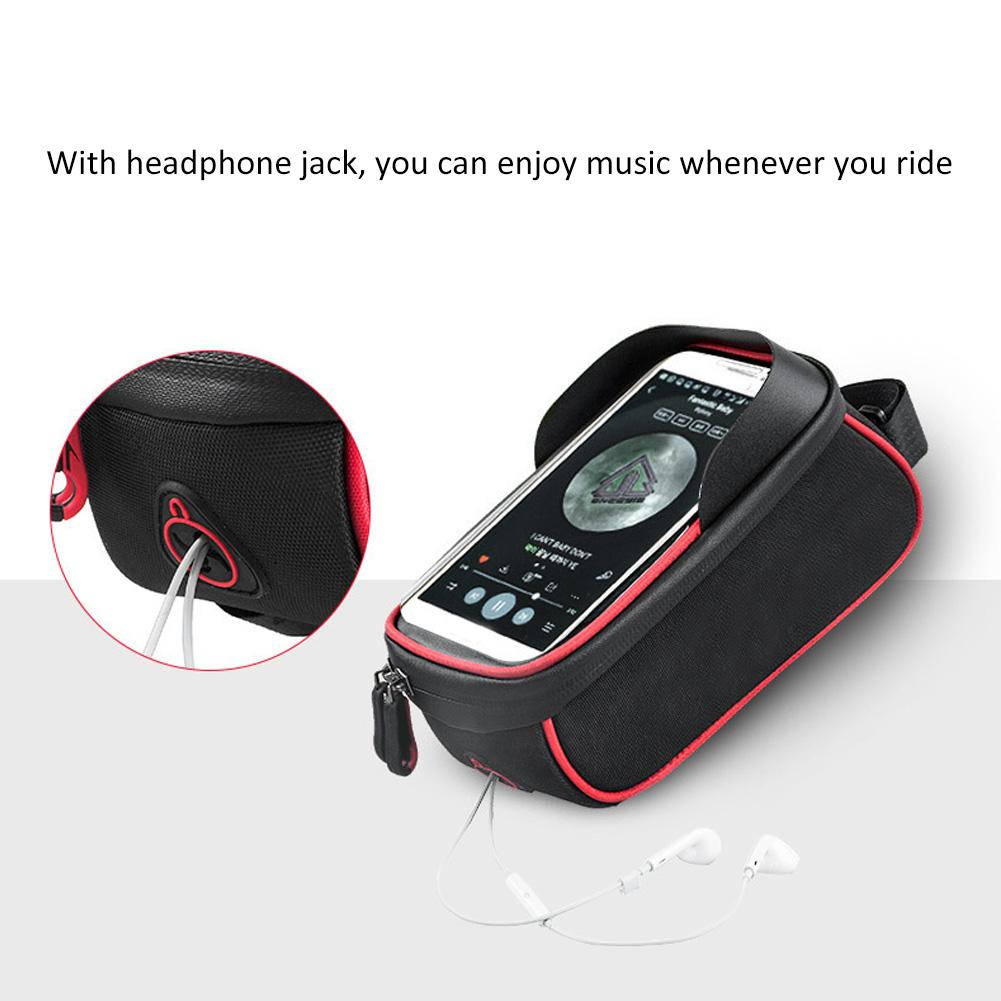 Rainproof Bag Frame Front Top Tube Reflective Cycling Bike Bags Bag Mountain Bike Accessories