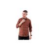 The Indian Garage Co Men' Checkered Slim Fit Shirt (0822Sh38501_Brick )