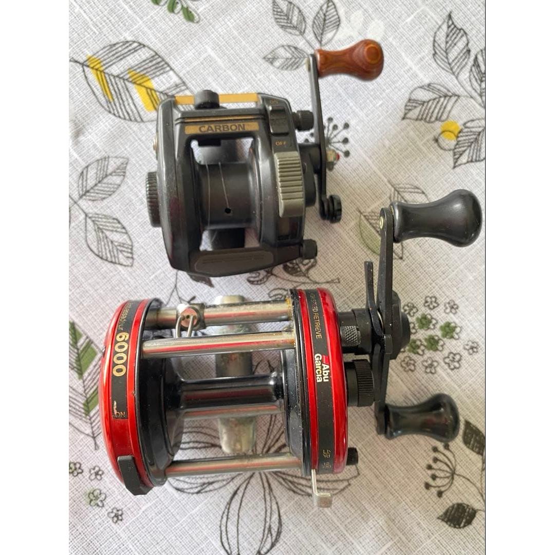 Used Abu Garcia 6000, Daiwa Chinu Jacker reel