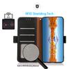 For Sony Xperia 5 VI Case RFID Blocking Genuine Cow Leather Phone Cover
