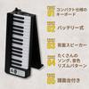 kikutani Japanese Kikutani Digital 61 BLK (Kikutani) [Reliable Company] [Foldable] Piano, Keys, Rechargeable, KDP-61P
