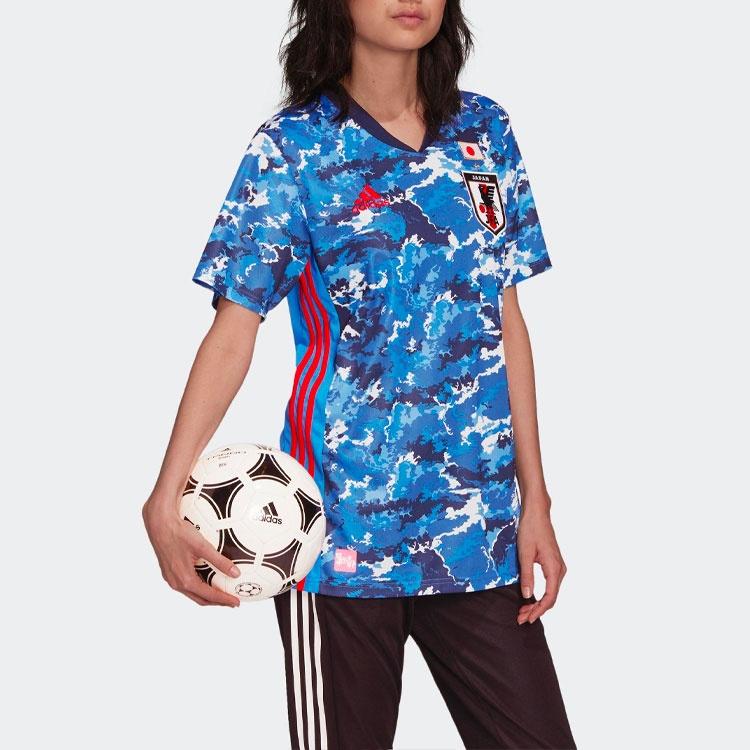 (WMNS) Maglia Home adidas Giappone 24/25 Taglia Asiatica 'Blu Bianco' Donna ED7364