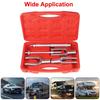 5PCS/set Professional Grade Tie Rod Puller Heavy Duty Ball Joint Remover  Car Maintenance