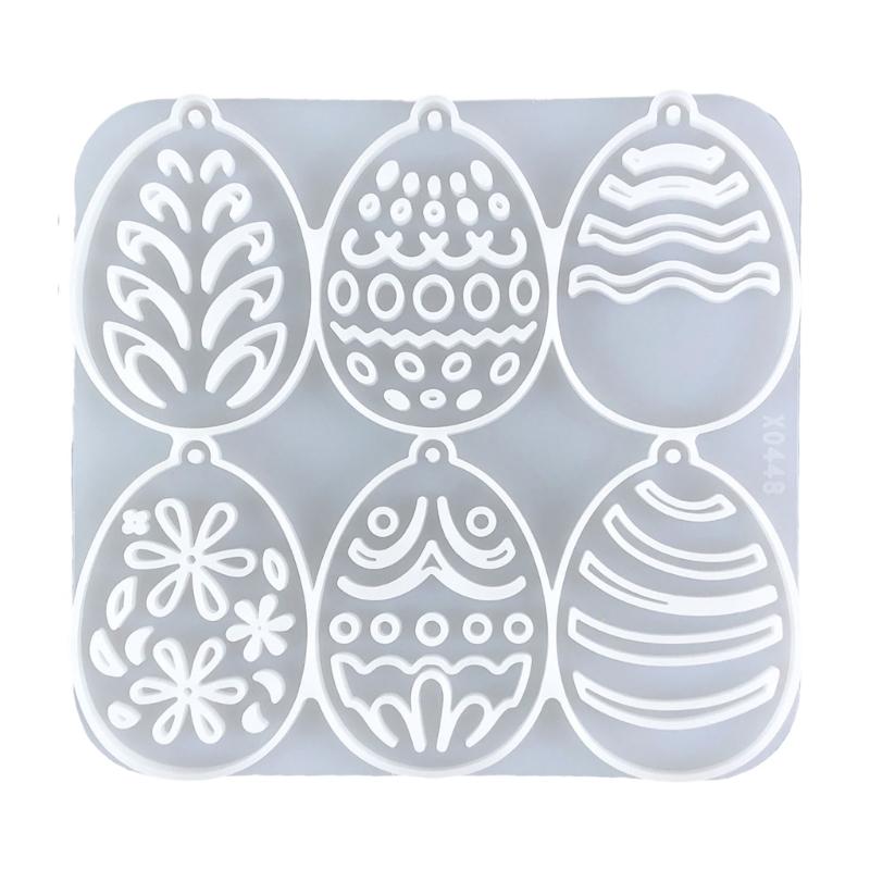 

Versatile Colorful Eggs Keychain Mold Adorable Resin Colorful Eggs Keychains Making Silicone Mold for DIY Enthusiasts 1