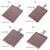 Bead Counter Tray for DIY Crafts Plastic Beads Organization Tray Bead Arrangement Board with Handle Jewelry Supplies