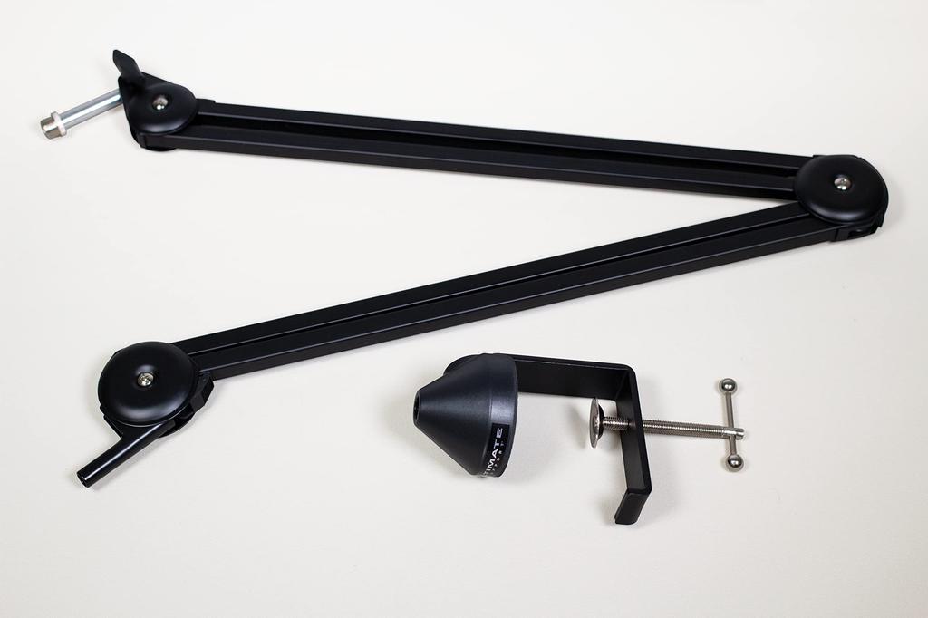 ULTIMATE Microphone Boom Arm Microphone Stand For Streaming Black BCM-200